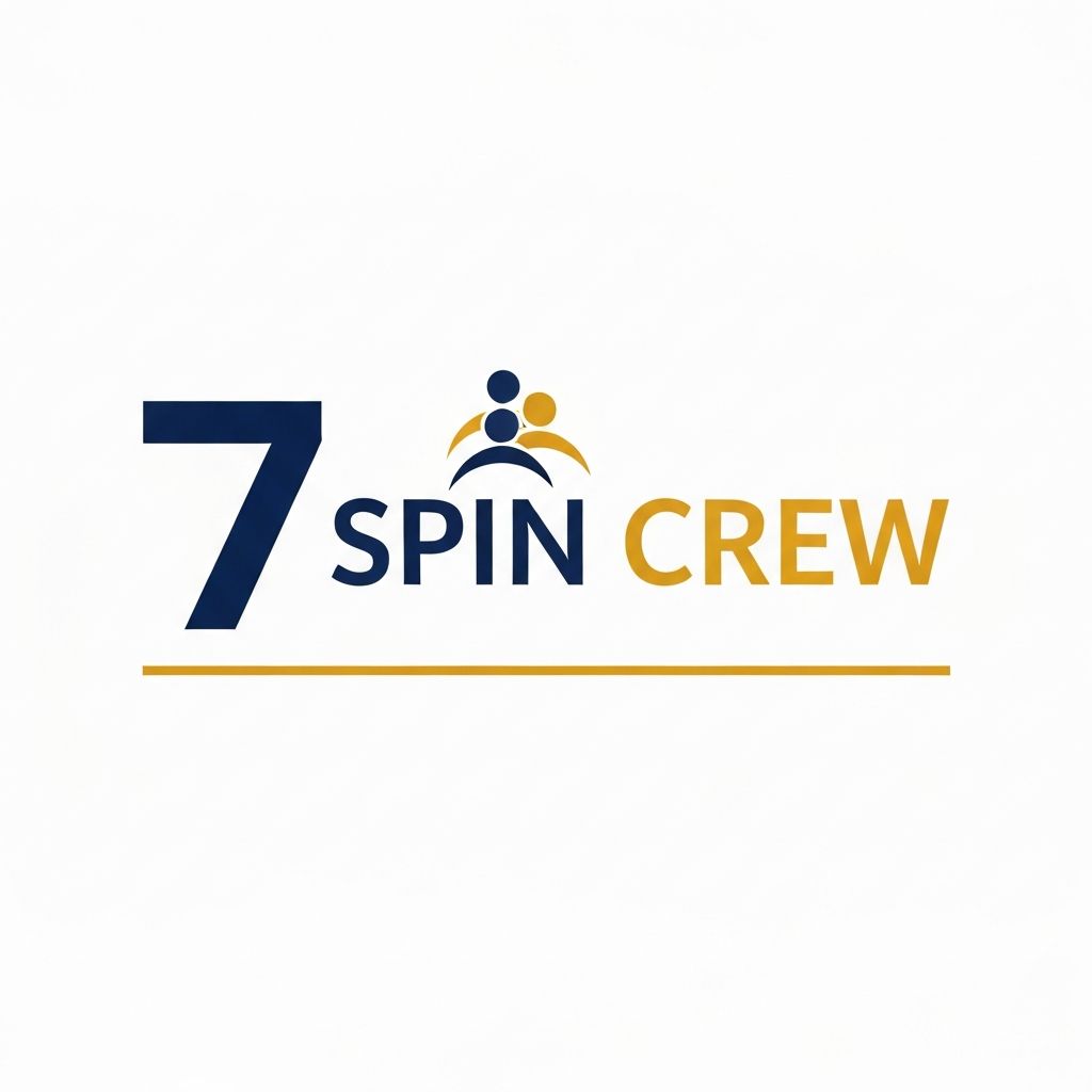 7 Spin Crew Logo